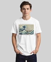 Fifth Sun Men's Great Wave Short Sleeve Crew T-shirt