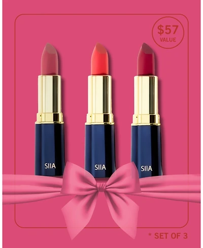 3-Pc. Muse Lip Trio Set