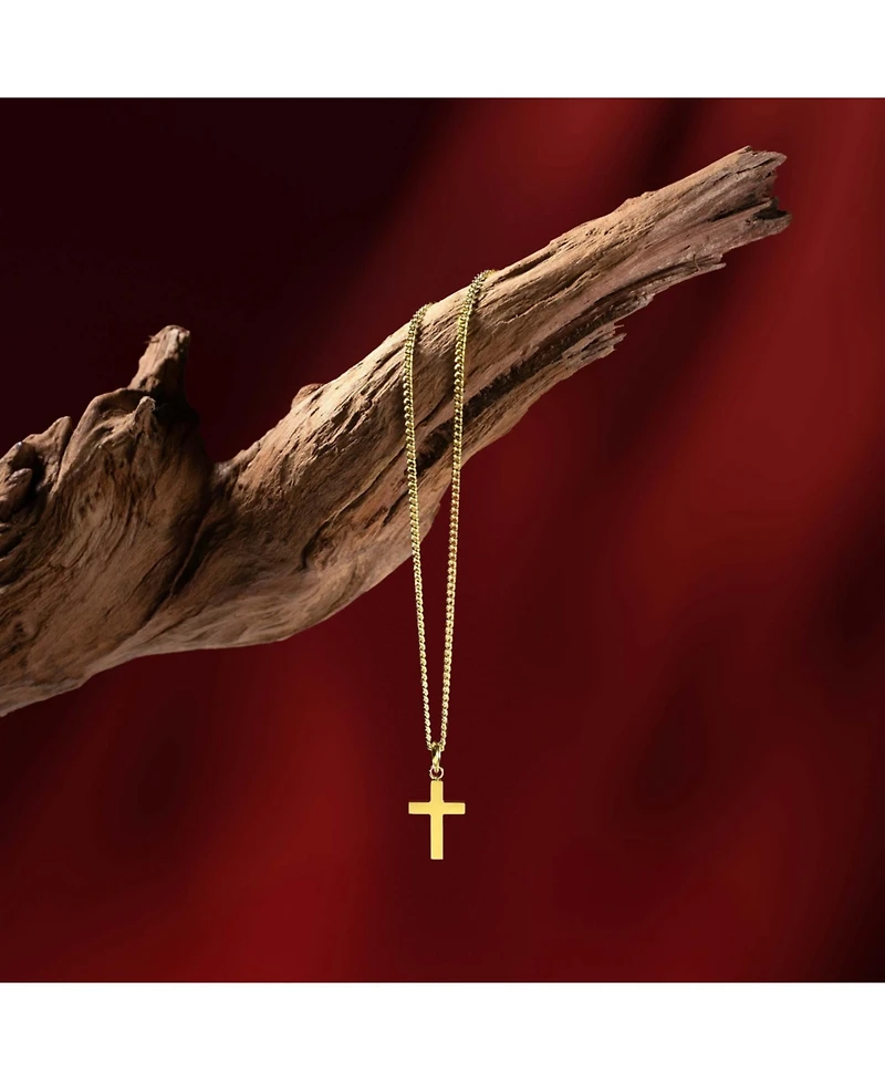 Vincero Women's Petite Cross - Gold Pendant