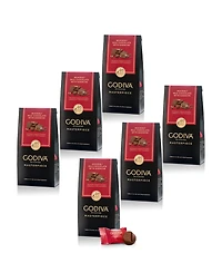 Godiva Milk Chocolate Ganache Masterpiece Small Bag, 6-Pack