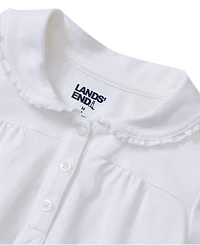 Lands' End Girls Frill Collar Tee