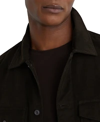 Reiss Men's Corduroy Twin-Pocket Overshirt