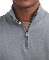 Reiss Men's Merino Wool Half-Zip Jumper Sweater