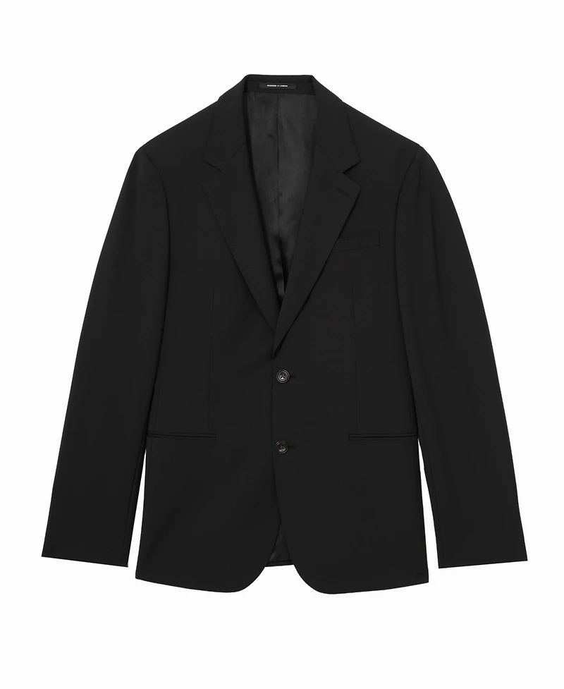 Reiss Men's Tailored-Fit Wool-Blend Single-Breasted Suit Blazer