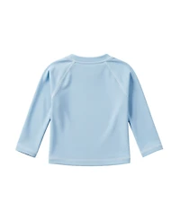 Sperry Baby Boys' Long-Sleeve Rashguard, Swim Trunks and Sunglasses, 3-Piece Set