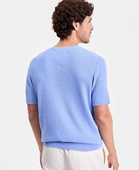 Alfani Men's Short-Sleeve Crewneck Sweater, Macy's Exclusive