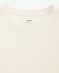 Alfani Men's Short-Sleeve Linen-Blend Crewneck Sweater, Macy's Exclusive