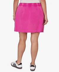 Ruby Rd. Plus French Terry Pull-On Skort