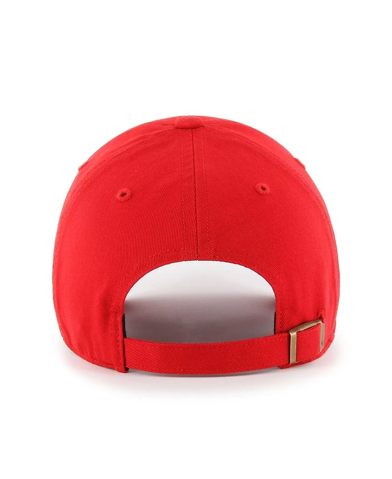 '47 Brand Men's Red Georgia Bulldogs Center Line Mvp Adjustable Hat