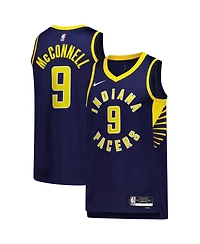 Nike Men's and Women's T.j. McConnell Navy Indiana Pacers Swingman Icon Edition Jersey