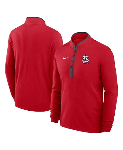 Nike Men's Red St. Louis Cardinals Dri-fit Victory Half-Zip