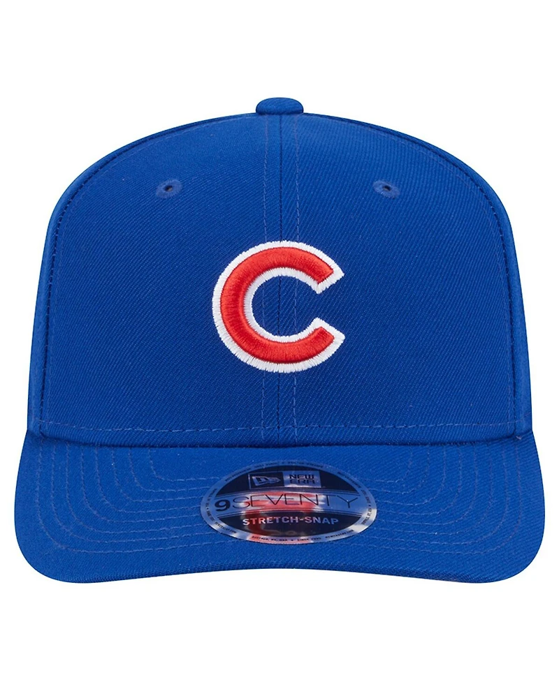 New Era Men's Royal Chicago Cubs Performance 9SEVENTY Adjustable Hat