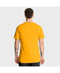 Nike Men's Gold West Virginia Mountaineers Basketball Icon Legend Dri-fit T-Shirt