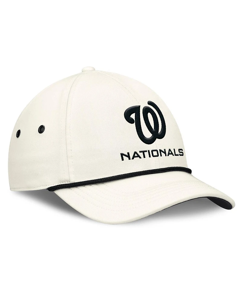 Nike Men's Stone Washington Nationals Club Adjustable Hat