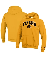 Champion Men's Champion Gold Iowa Hawkeyes Arch Over Logo Pullover Hoodie