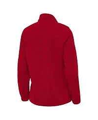 Antigua Women's Crimson Indiana Hoosiers Links 2 Golf Full-Zip Jacket