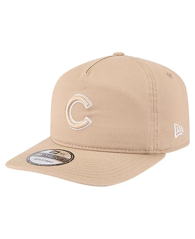 New Era Men's Light Beige Chicago Cubs Cam 19TWENTY Adjustable Hat