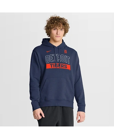 Nike Men's Navy Detroit Tigers Primetime Club Hoodie