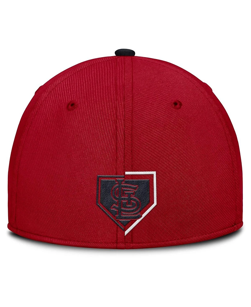 Nike Men's Red St. Louis Cardinals Primetime Rise Dri-fit Flex Hat