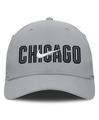 Nike Men's Gray Chicago White Sox Primetime Dri-fit Rise Bozz Flex Hat