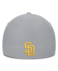 Nike Men's Gray San Diego Padres Primetime Dri-fit Rise Bozz Flex Hat
