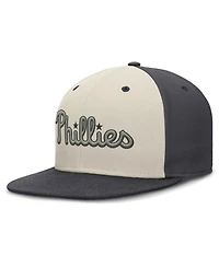 Nike Men's Cream Philadelphia Phillies Dri-fit True Fitted Hat