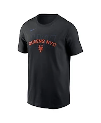 Nike Men's Black New York Mets Primetime Fashion T-Shirt