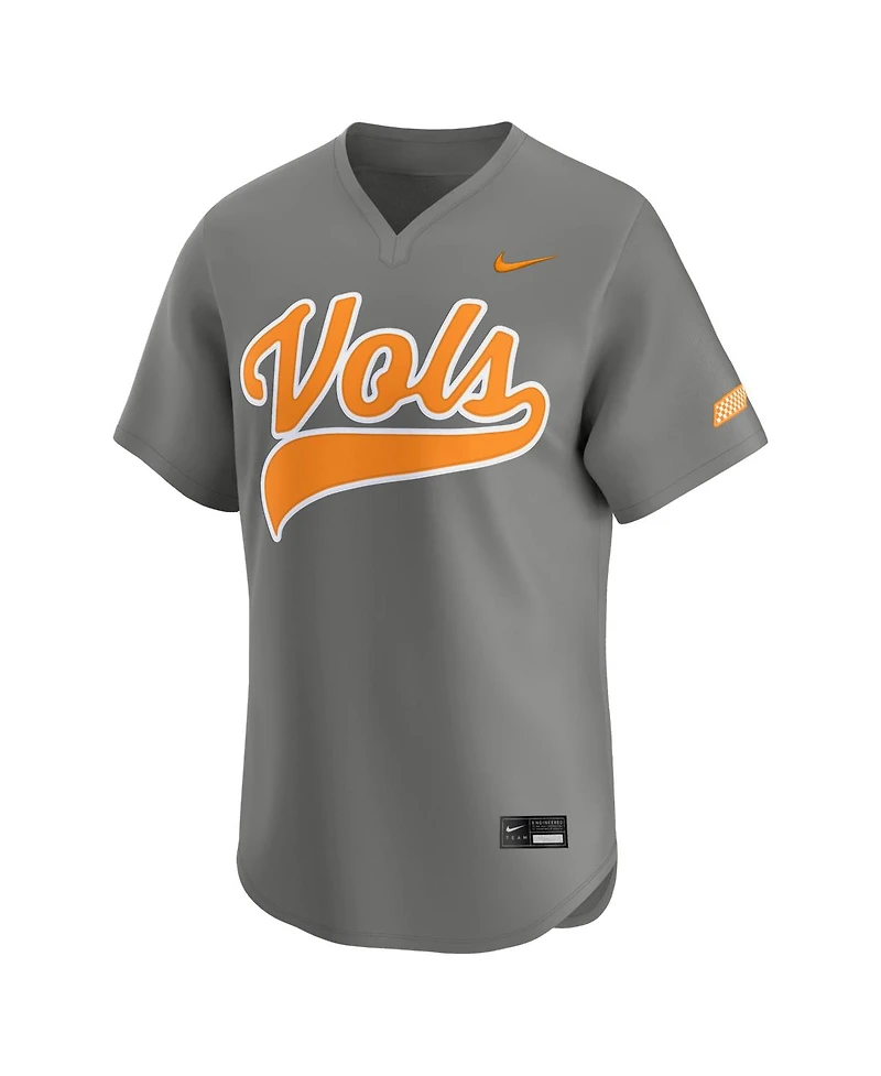 Nike Men's Gray Tennessee Volunteers Alternate Limited Baseball Jersey