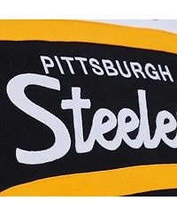 Mitchell & Ness Men's Black Pittsburgh Steelers Head Coach Hoodie