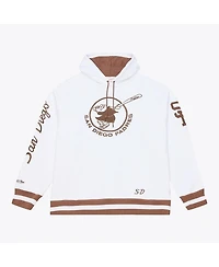 Mitchell & Ness Men's White San Diego Padres Cooperstown Collection Fleece Hoodie