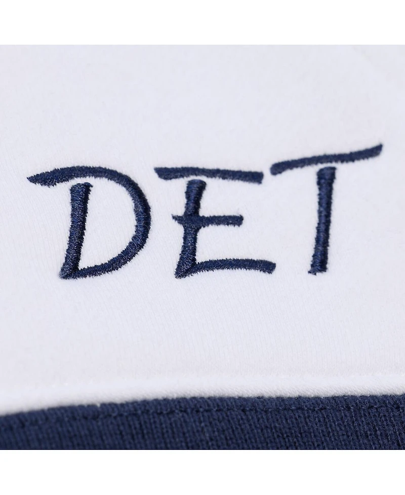 Mitchell & Ness Men's White Detroit Tigers Cooperstown Collection Fleece Hoodie