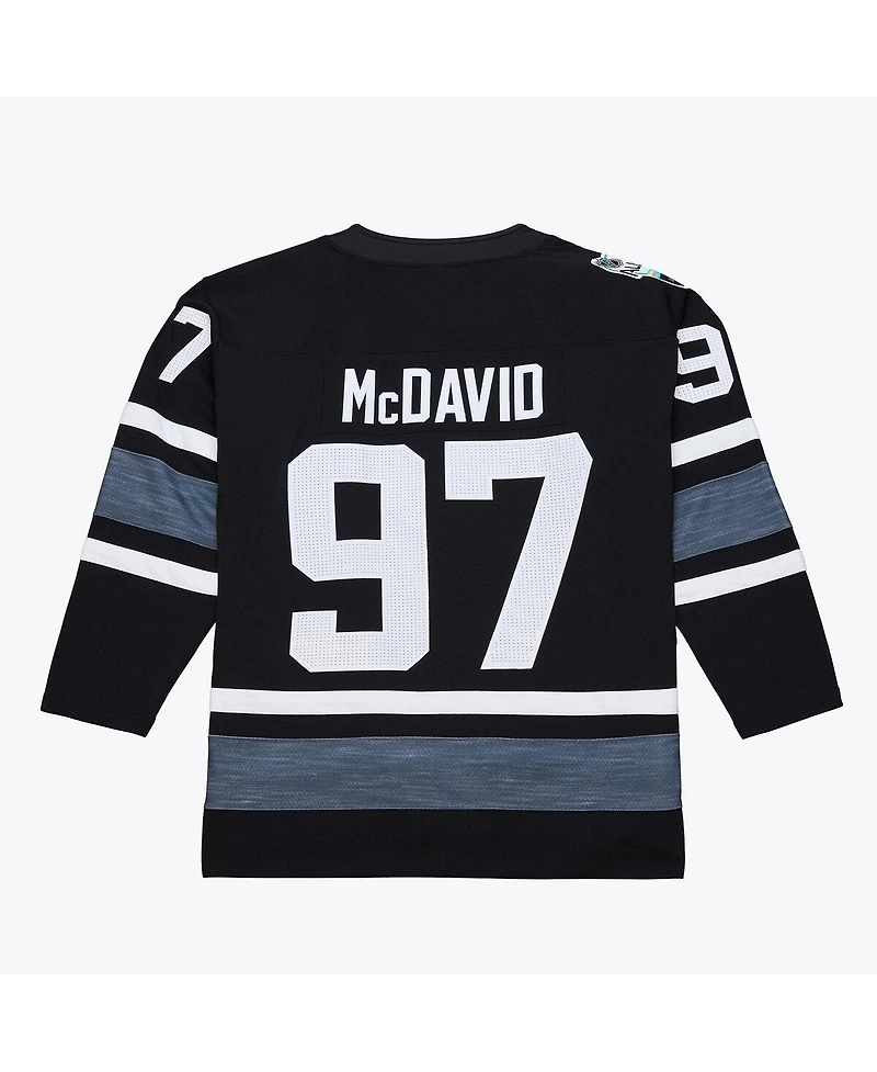 Mitchell & Ness Men's Connor McDavid Black 2019 All-Star Game Power Play Jersey