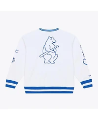 Mitchell & Ness Men's White Chicago Cubs Arctic Fleece Sweatshirt