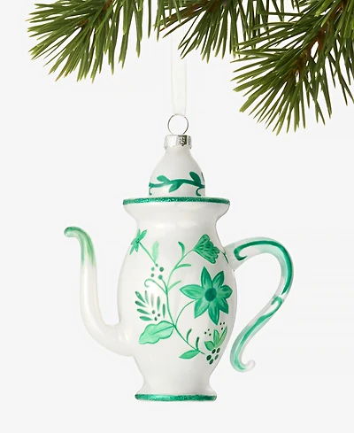 Holiday Lane Holiday Toile Wine Pot Ornament, Macy's Exclusive