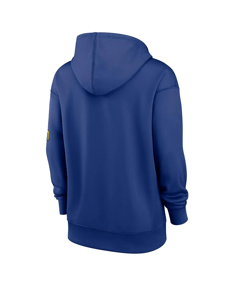 Nike Women's Royal Seattle Mariners Authentic Collection City Connect Therma Hoodie