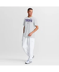 Nike Men's White Lsu Tigers Dugout Velocity Dri-fit T-Shirt