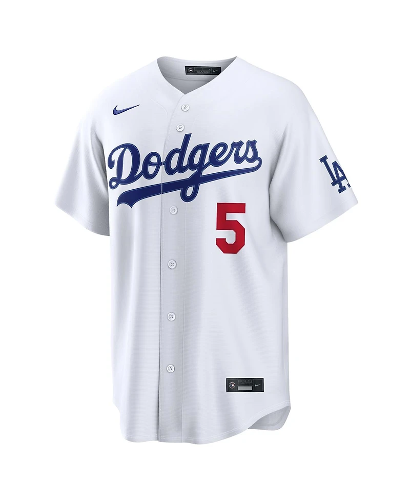 Nike Men's Freddie Freeman White Los Angeles Dodgers Home Stadium Jersey