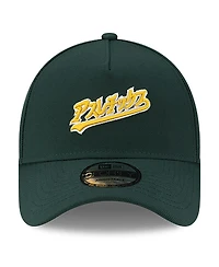 New Era X Hyperfly Men's Green Oakland Athletics A-Frame 9FORTY Adjustable Hat