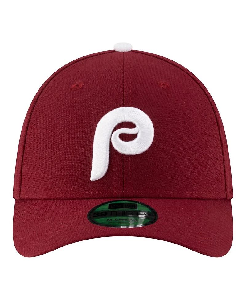 New Era Men's Philadelphia Phillies Player Replica 39THIRTY M-Crown Flex Hat