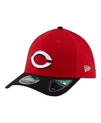 New Era Men's Red Cincinnati Reds Player Replica 39THIRTY M-Crown Flex Hat