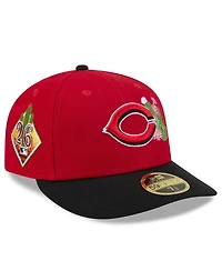 New Era Men's Red/Black Cincinnati Reds 2026 Spring Training Low Profile 59FIFTY Fitted Hat