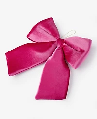 Holiday Lane Beauty Boom Pink Bow Ornament with Clip, Macy's Exclusive