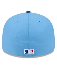 New Era Men's Light Blue/Royal Chicago Cubs 2026 Spring Training 59FIFTY Fitted Hat