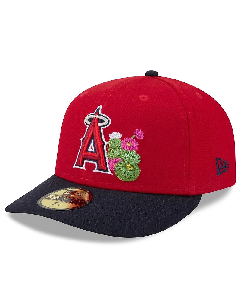 New Era Men's Red/Navy Los Angeles Angels 2026 Spring Training 59FIFTY Fitted Hat