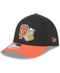 New Era Men's Black/Orange San Francisco Giants 2026 Spring Training M-Crown 39THIRTY Flex Hat