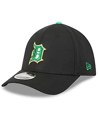 New Era Men's Black Detroit Tigers 2026 St. Patrick's Day 39THIRTY Flex Hat