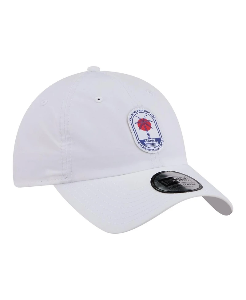 New Era Men's White Philadelphia Phillies 2026 Spring Training Fan Pack Icon Casual Classic Adjustable Hat