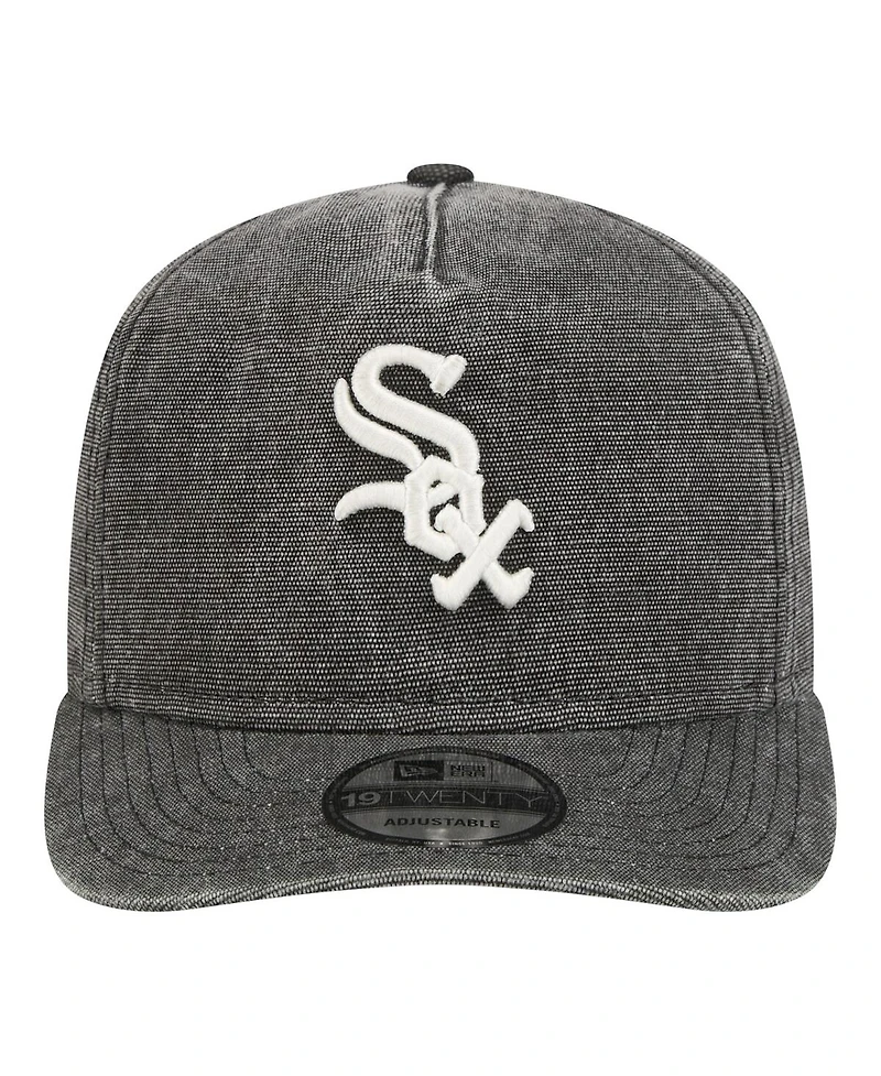 New Era Men's Black Chicago White Sox Denim Classic 19TWENTY Adjustable Hat