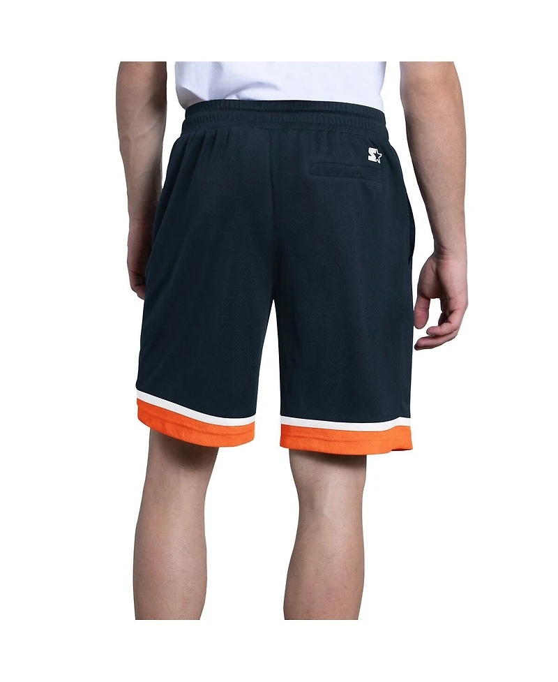 Starter Men's Navy Chicago Bears Power Play Mesh Shorts