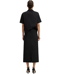 Boss by Hugo Women's Virgin Wool Pencil Skirt